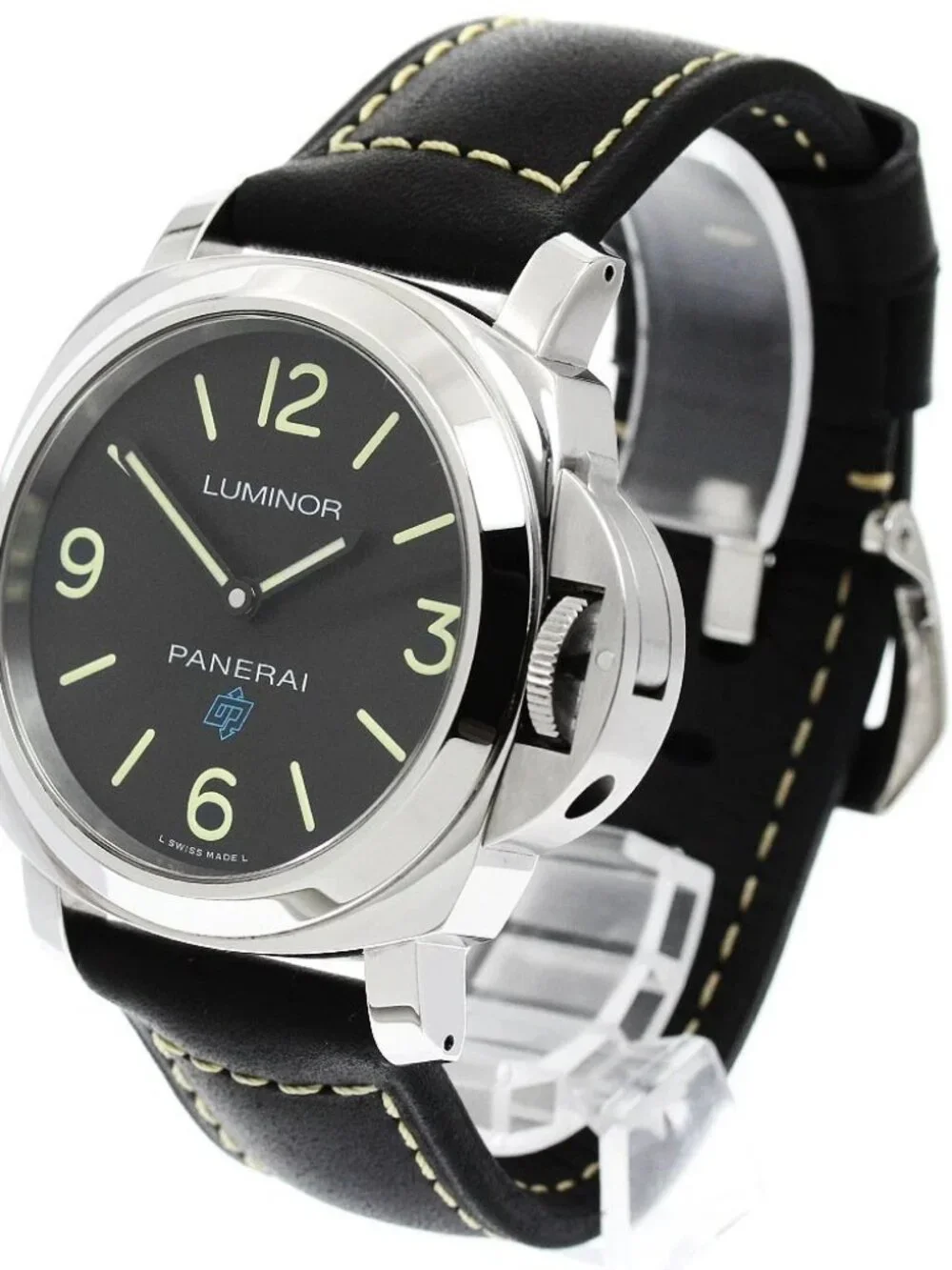 PANERAI Luminor base logo PAM00774 black Dial Hand Winding Men's Watch_965765